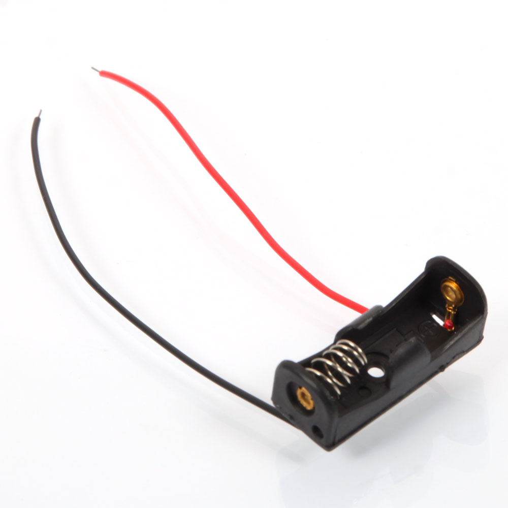 New Lot 10Pcs 12V Clip Holder Box Case for 1 23A A23 Battery Black with