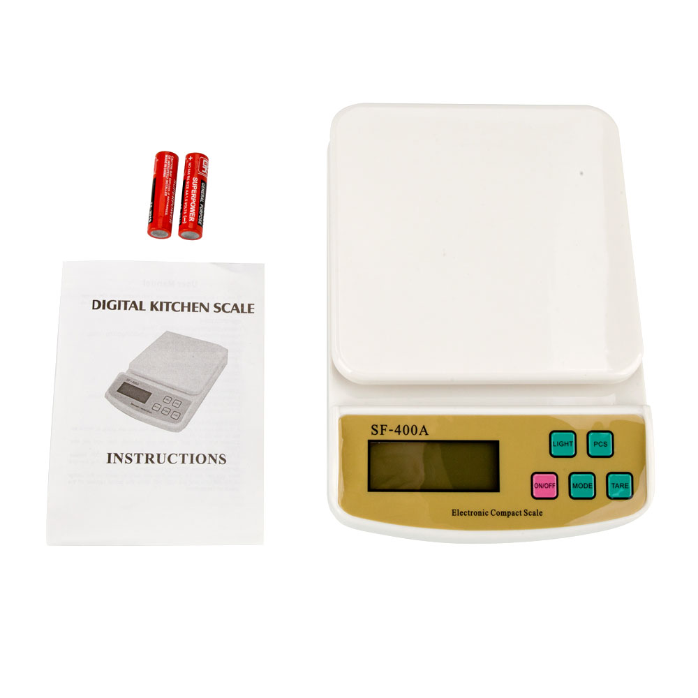 10kg/1g 22lb Digital Kitchen Food Scale Weight Balance Keep on Diet