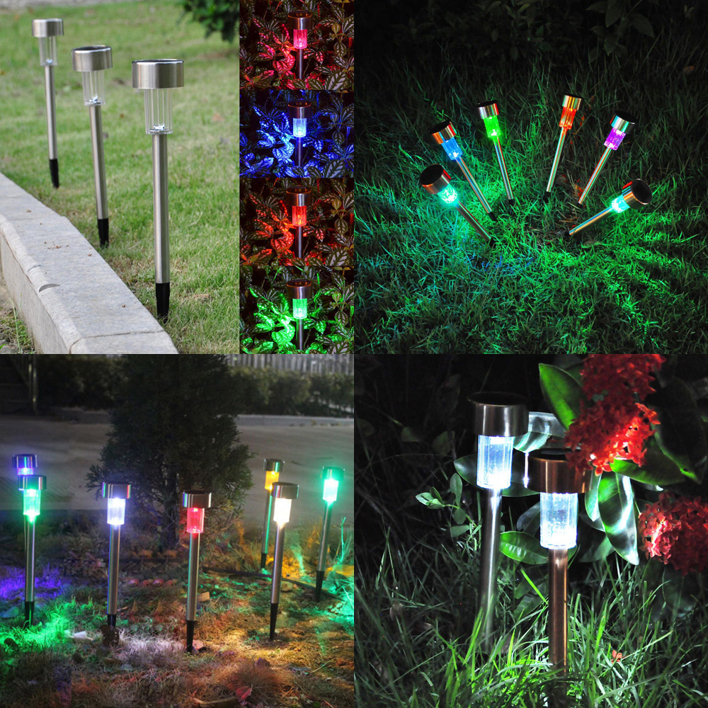 10X Color Changing Outdoor Garden LED Solar Powered Landscape Lights Lawn Lamp eBay 10X Color Changing Outdoor Garden LED Solar Powered Landscape Lights Lawn Lamp eBay